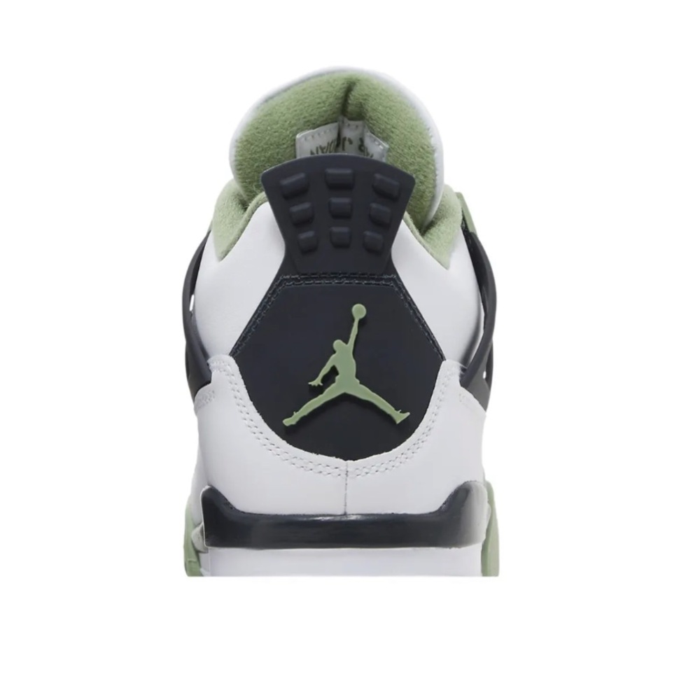 Nike Women’s White Black Light Green Retro Sneakers - Picture 11 of 12